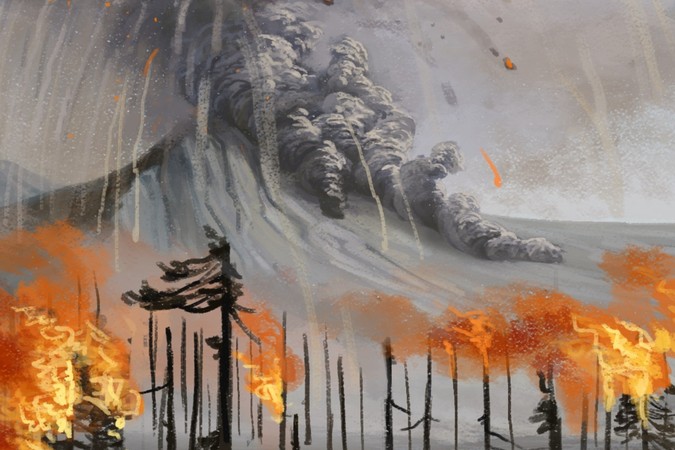 5) Reconstruction of the southern paleoenvironment during the Cretaceous period, based on geological and paleontological studies - Credit - Manfroi et al.png